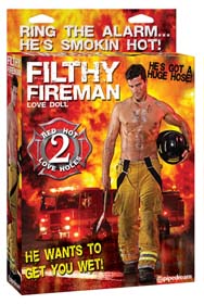 Papusa gonflabila Filthy Fireman Love Doll