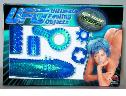  Set de inele pentru penis pentru stimularea ambilor parteneri - UFO Ultimate Feeling Objects