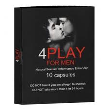 4play for men, 10 pastile pentru erectii puternice oricand doriti