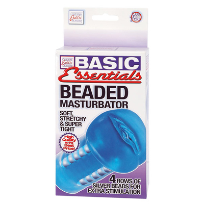 BASIS ESSENTIALS BEADED MASTURBATOR