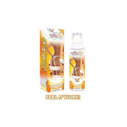 CELLUSLIM SHAPING CELLULITE CRACKLE MOUSSE WITH ISOSLIM, spuma pentru indepartarea celulitei, 200 ml