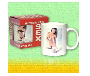 Cana Femeie care se dezbraca Striptease Mug
