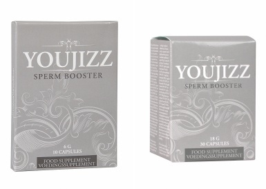 Capsule Youjizz Sperm Booster pentru marirea cantitatii de sperma