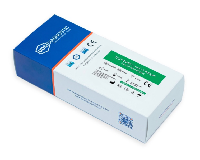 DDS Test Rapid Antigen Covid-19 - 2 buc