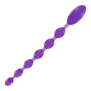 DILDO ANAL OVAL LUST PURPLE, lungime 27.5 cm