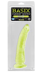 Dildo Basix Rubber Works - Slim 7