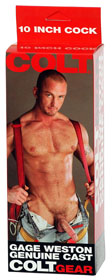 Dildo COLT GAGE WESTON COCK 10 INCH