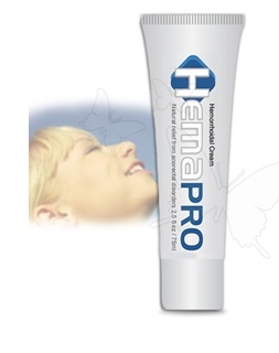 HEMAPRO CREMA pentru usurarea simptomelor hemoroizilor externi, 75 ml