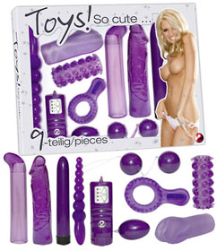 LILA VIBRATOR-SET