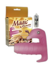 Manson stimulator Penis Sleeve Magic Moments pentru stimulare vaginala, clitoridiana si anala de exceptie