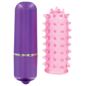 OU VIBRATOR SI MANSON BULLET AND SLEEVE PURPLE