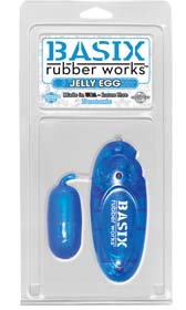 Ou vibrator Basix Rubber Works - Jelly Egg