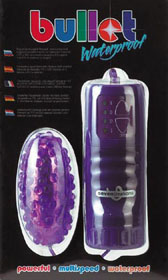 Ou vibrator Bullet Waterproof purple m. Vibration