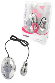 Ou vibrator Premium Range Small Bullet Silver