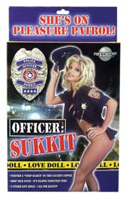 PAPUSA GONFLABILA OFFICER SUKKIT LOVE DOLL