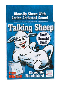 PAPUSA GONFLABILA TALKING SHEEP