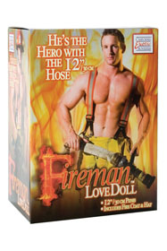Papusa gonflabila Fireman Love Doll