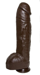 Realistic Dildo cu ventuza, 33 cm