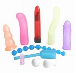 SET VIBRATOARE CLOUD 9 ORGASMIC KIT, 9 PIESE, 9 CM