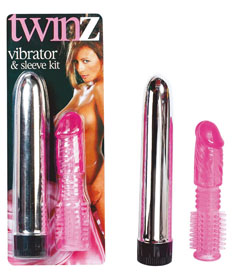 TWINZ VIBRATOR SLEEVE KIT