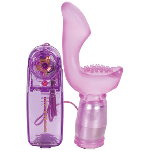 VIBRATOR PUNTO G VIVID G-SPOT TICKLER SAVANNA PURPLE, lungime 14 cm