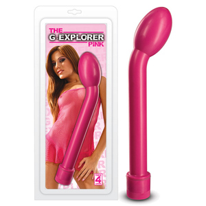 VIBRATOR THE G-EXPLORER PINK, lungime 18.5 cm