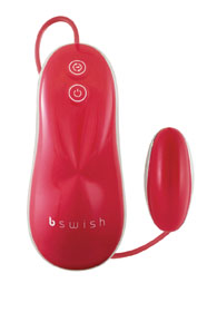 Vibrator B-naughty Deluxe Ruby silver