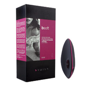 Vibrator B-soft Black Fuchsia