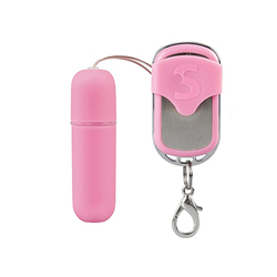 Vibrator Remote Vibrating Bullet - Pink