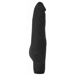 Vibrator Silicone Penis Black