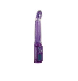 Vibrator Slim Silicone Hitech, 23cm