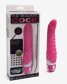 Vibrator The Realistic Cock 10-speed vibe