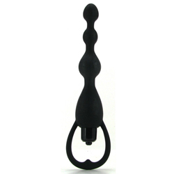 Vibrator anal Silicone Vibrating Pleasure Beads