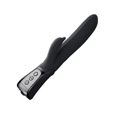 Vibrator cu stimulare vaginala si clitoridiana VIBE THERAPY EXHILARATION, 23 cm