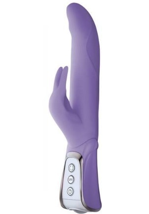 Vibrator de tip Iepuras Vibe Therapy Delight pentru deliciul dragostei, 23 cm